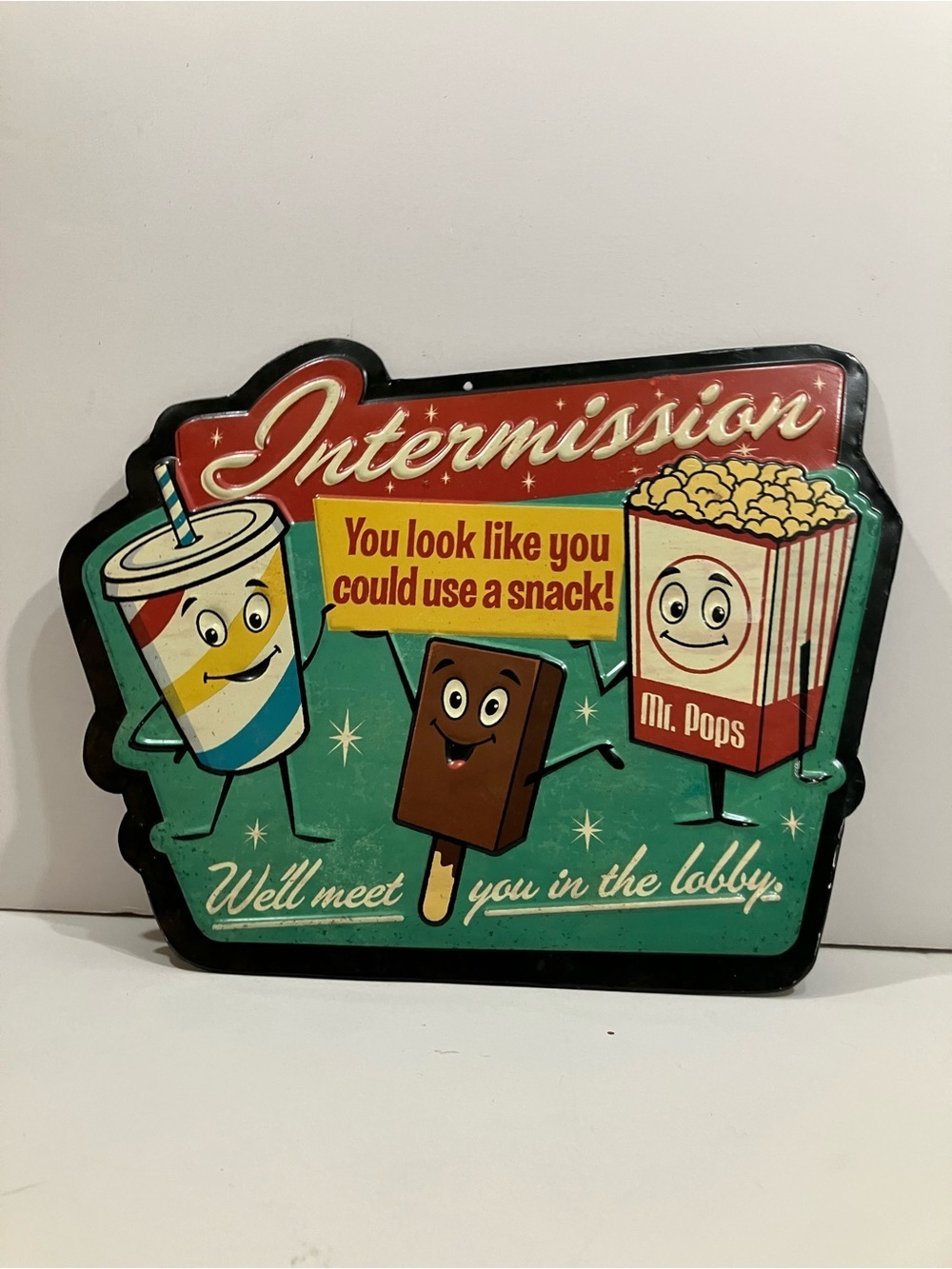 Retro Movie Theater Sign